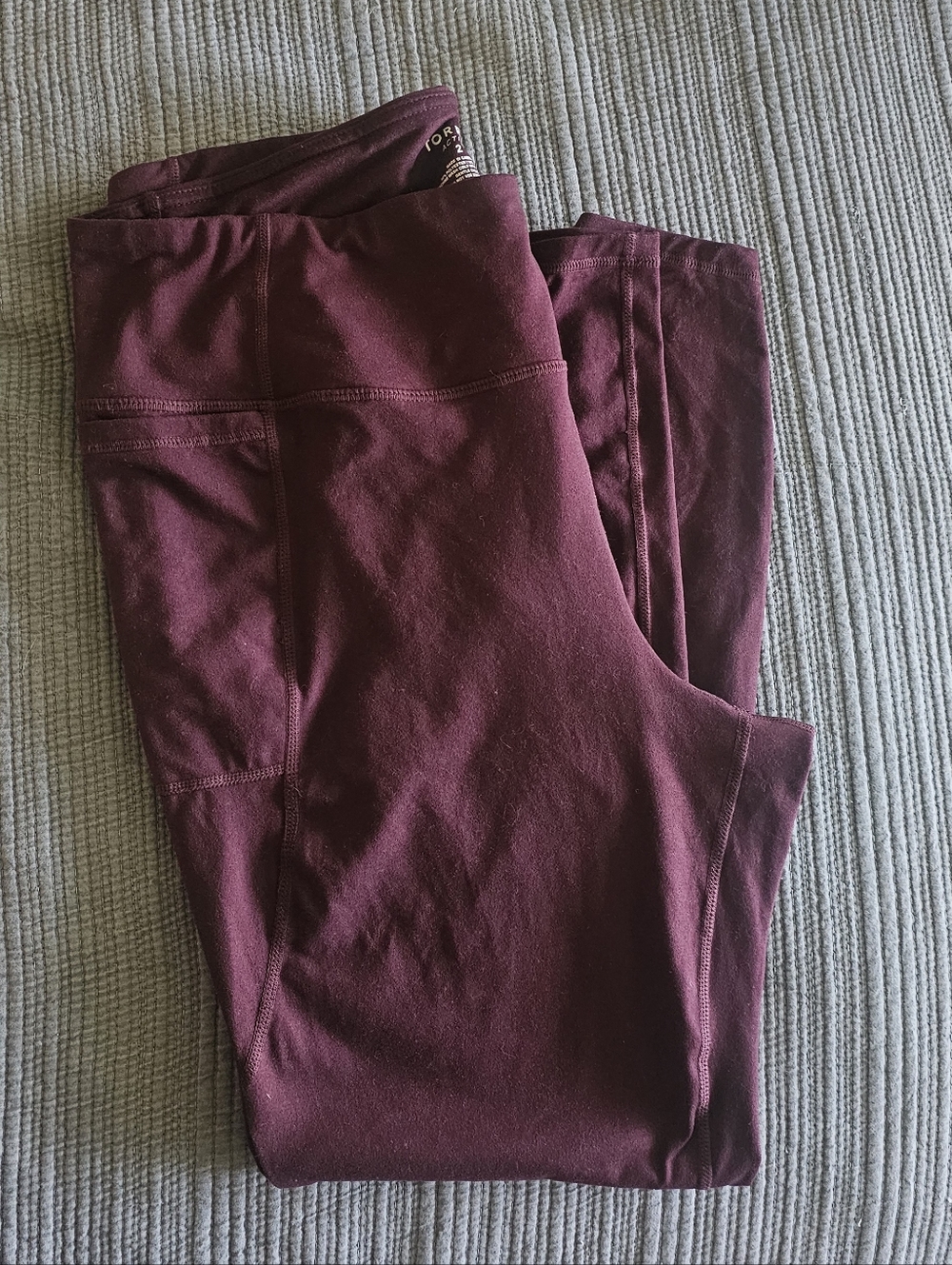 Torrid 2X Maroon High-Waist Athletic Leggings